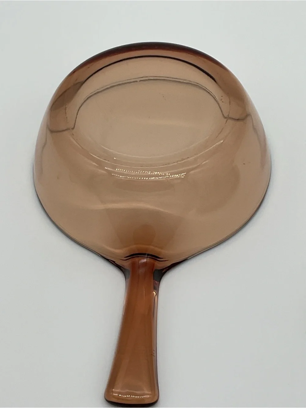 Corning Visions Amber Glass 1 Pint Saucepan with Handle & Lid